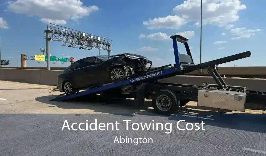 Accident Towing Cost Abington