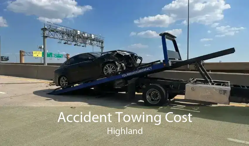 Accident Towing Cost Highland