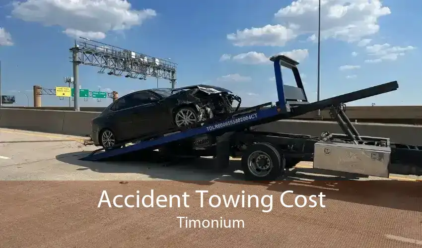 Accident Towing Cost Timonium