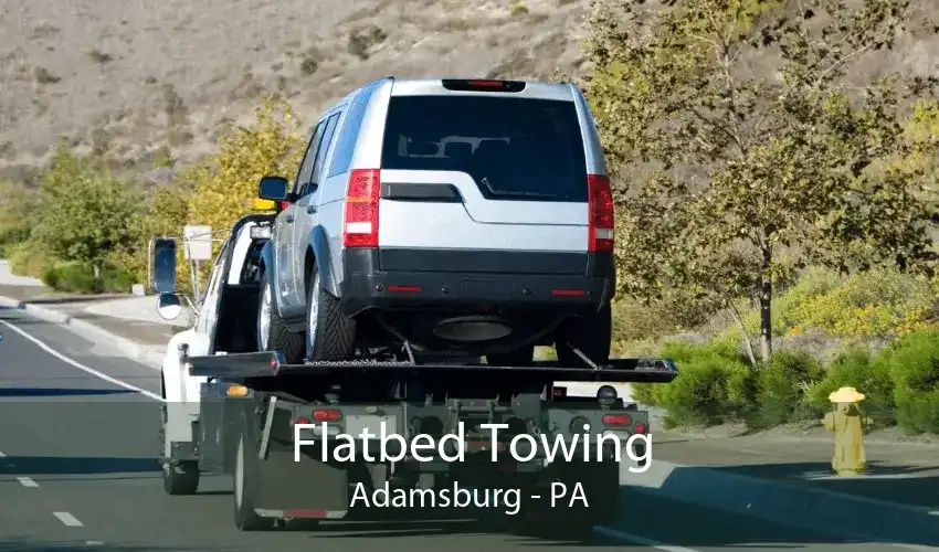 Flatbed Towing Adamsburg - PA