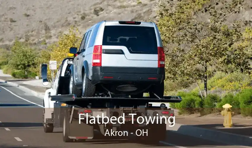 Flatbed Towing Akron - OH