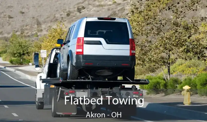 Flatbed Towing Akron - OH