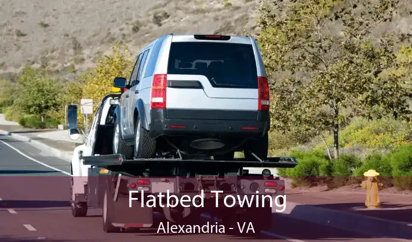 Flatbed Towing Alexandria - VA