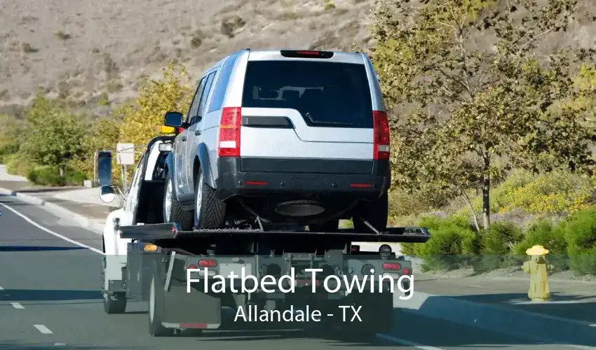Flatbed Towing Allandale - TX