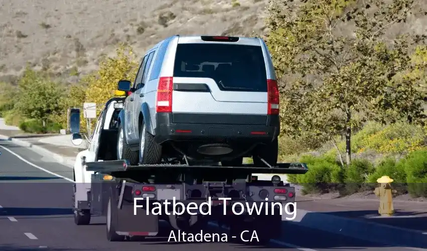 Flatbed Towing Altadena - CA