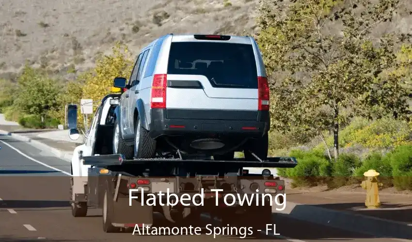 Flatbed Towing Altamonte Springs - FL