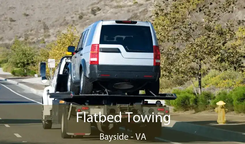 Flatbed Towing Bayside - VA