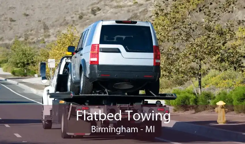 Flatbed Towing Birmingham - MI