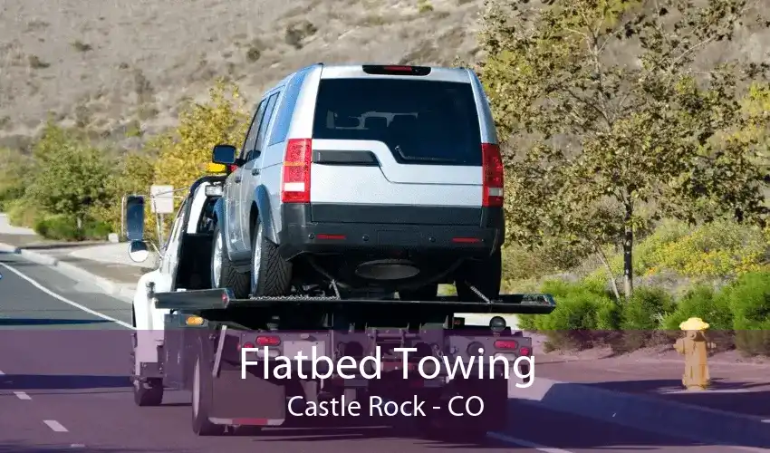 Flatbed Towing Castle Rock - CO