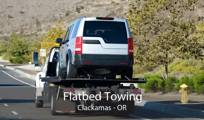 Flatbed Towing Clackamas - OR