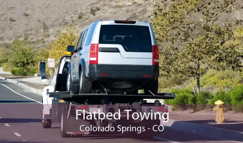 Flatbed Towing Colorado Springs - CO