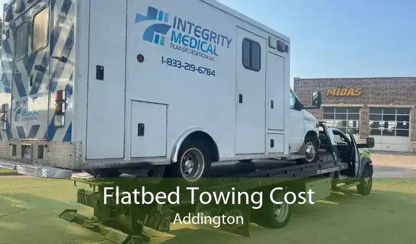 Flatbed Towing Cost Addington