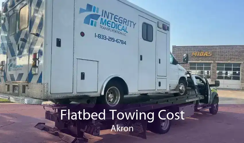 Flatbed Towing Cost Akron
