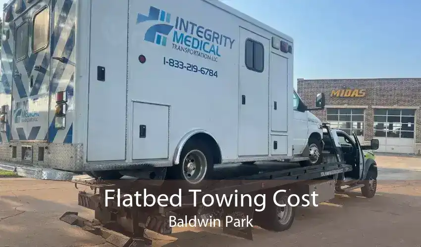 Flatbed Towing Cost Baldwin Park