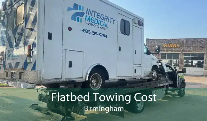 Flatbed Towing Cost Birmingham