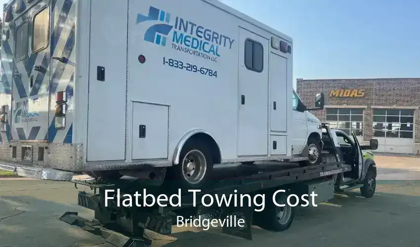 Flatbed Towing Cost Bridgeville