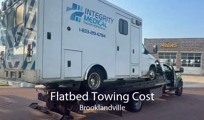 Flatbed Towing Cost Brooklandville