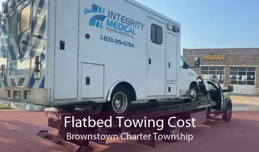 Flatbed Towing Cost Brownstown Charter Township