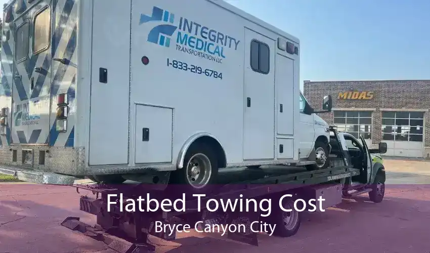 Flatbed Towing Cost Bryce Canyon City