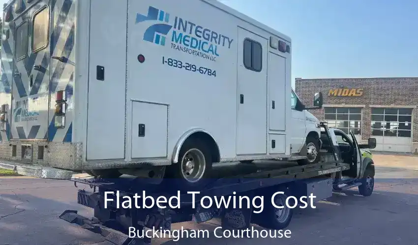 Flatbed Towing Cost Buckingham Courthouse