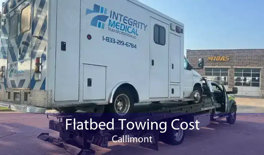 Flatbed Towing Cost Callimont