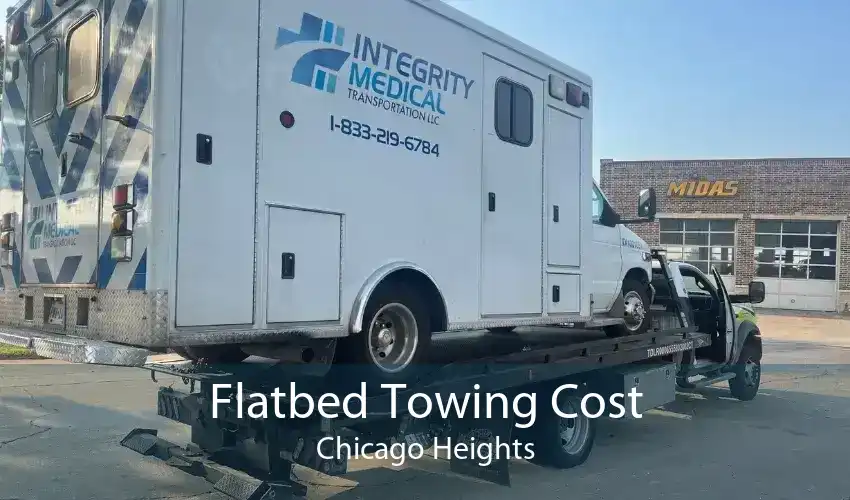 Flatbed Towing Cost Chicago Heights