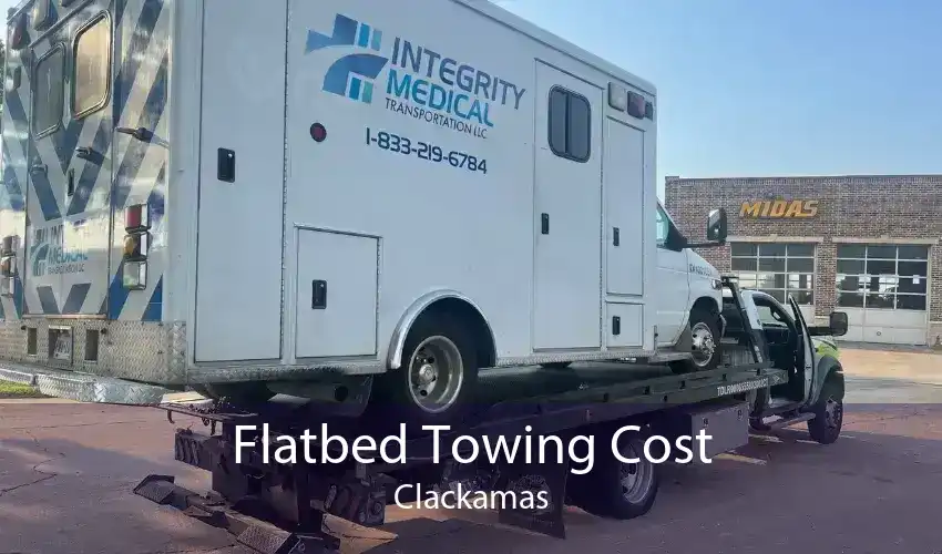 Flatbed Towing Cost Clackamas