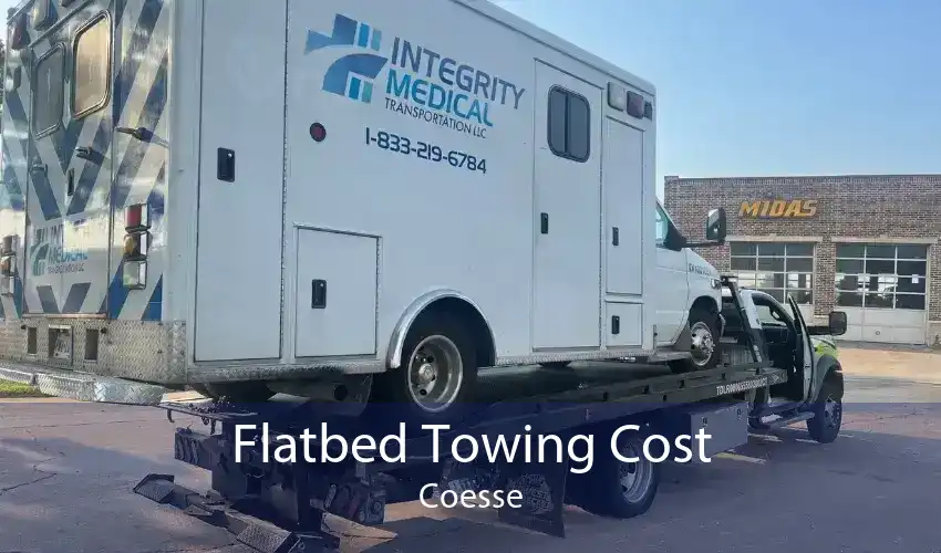 Flatbed Towing Cost Coesse