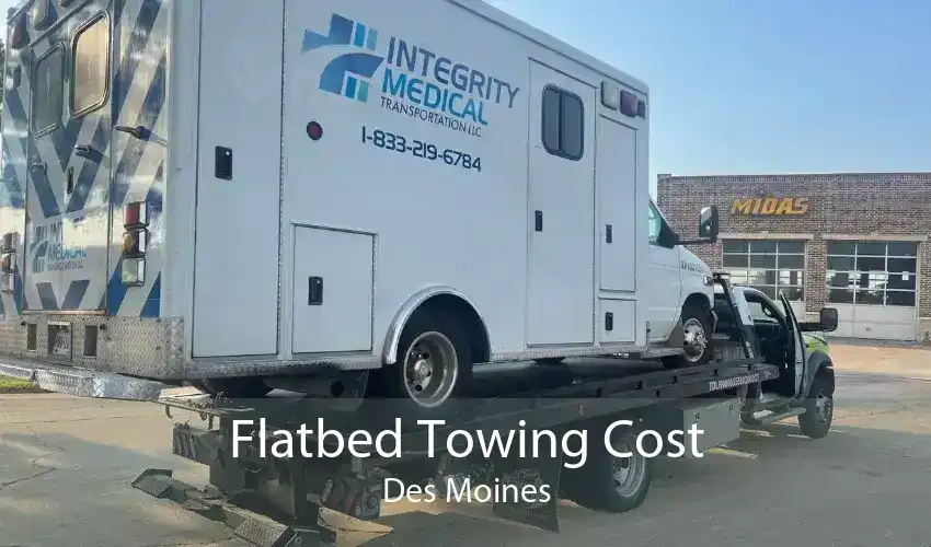 Flatbed Towing Cost Des Moines