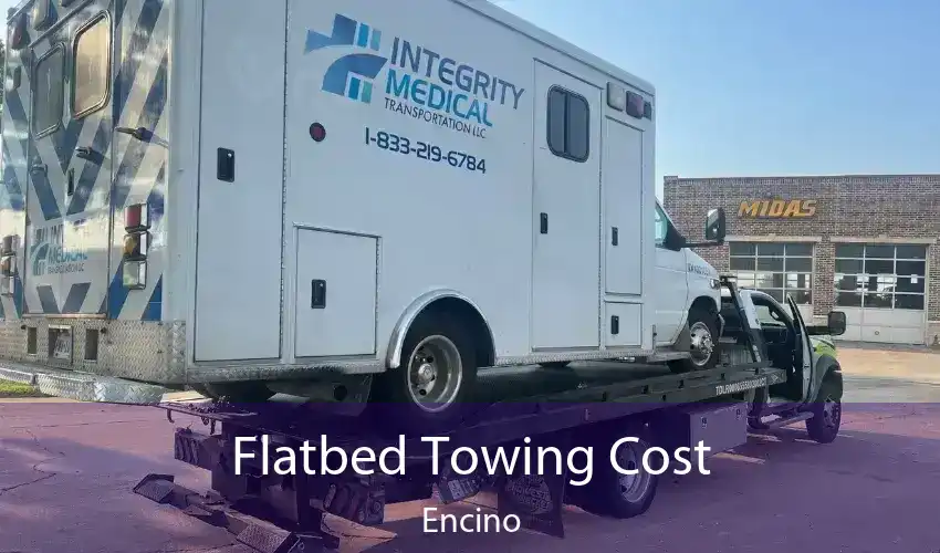 Flatbed Towing Cost Encino