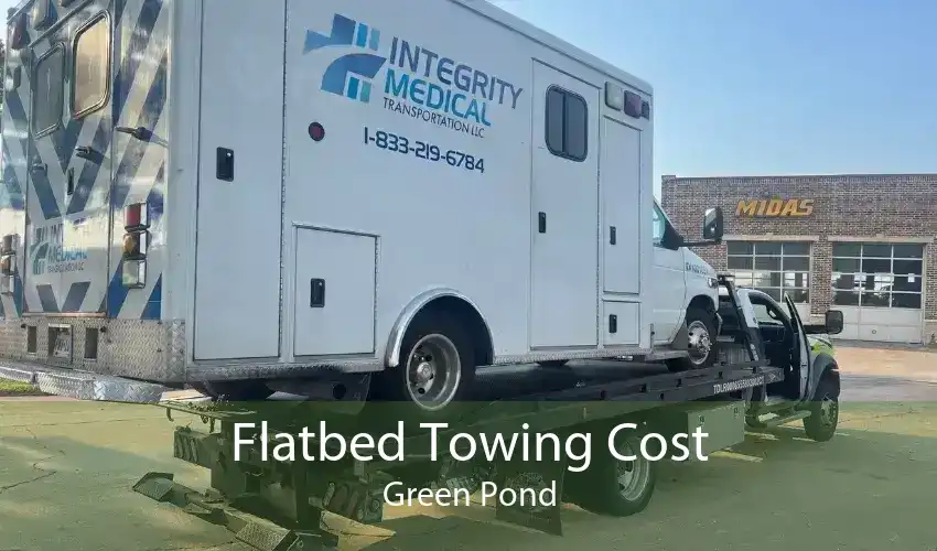 Flatbed Towing Cost Green Pond