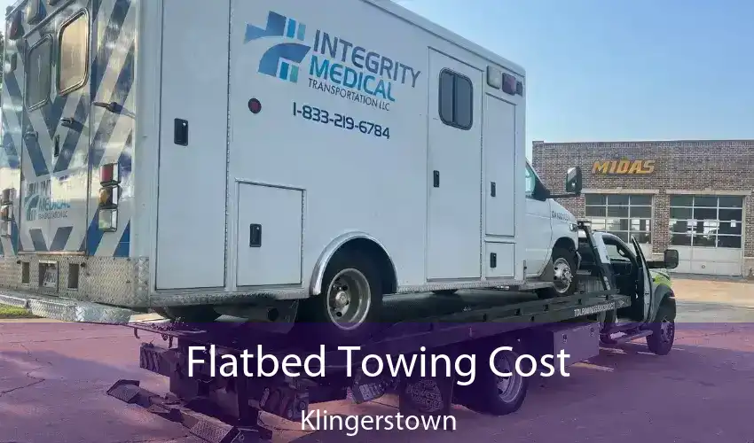 Flatbed Towing Cost Klingerstown