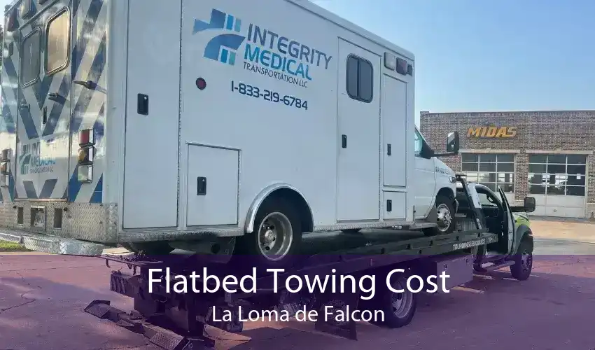 Flatbed Towing Cost La Loma de Falcon