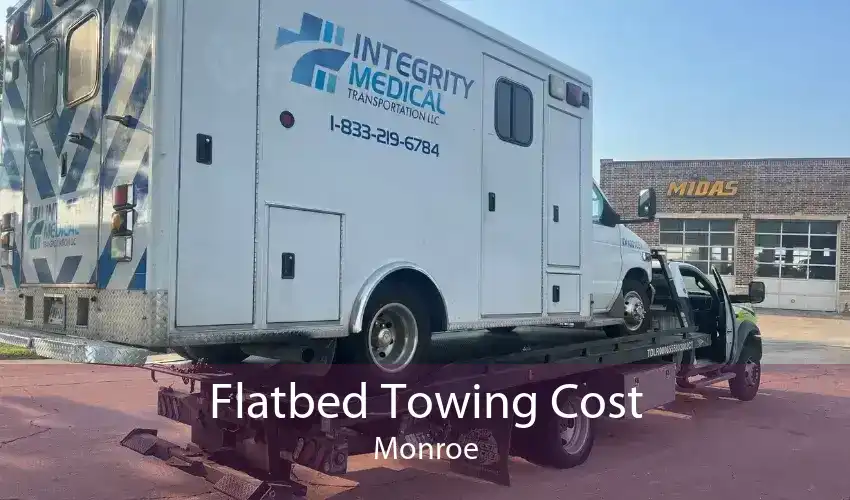 Flatbed Towing Cost Monroe