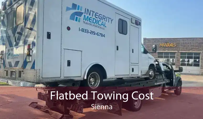 Flatbed Towing Cost Sienna