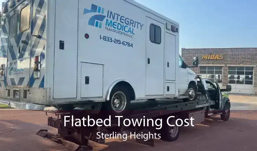 Flatbed Towing Cost Sterling Heights