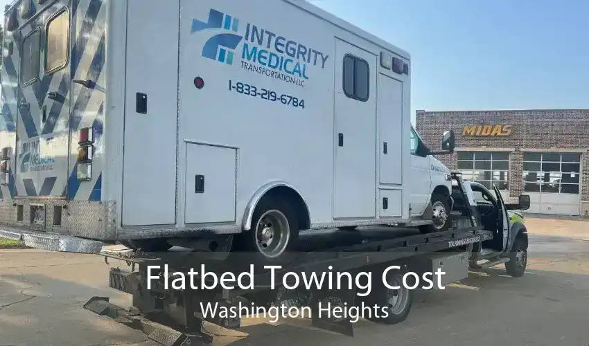 Flatbed Towing Cost Washington Heights
