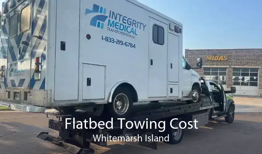 Flatbed Towing Cost Whitemarsh Island