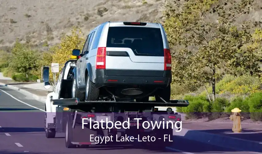 Flatbed Towing Egypt Lake-Leto - FL