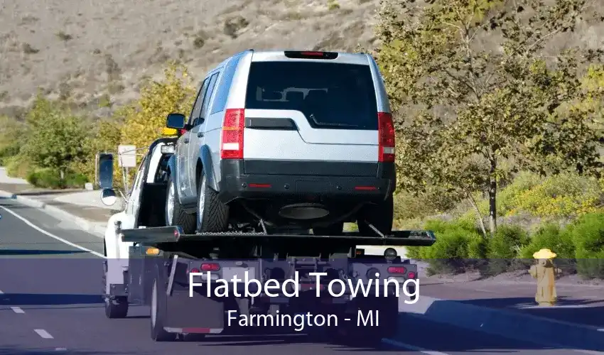 Flatbed Towing Farmington - MI