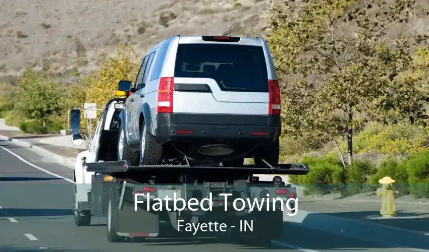 Flatbed Towing Fayette - IN