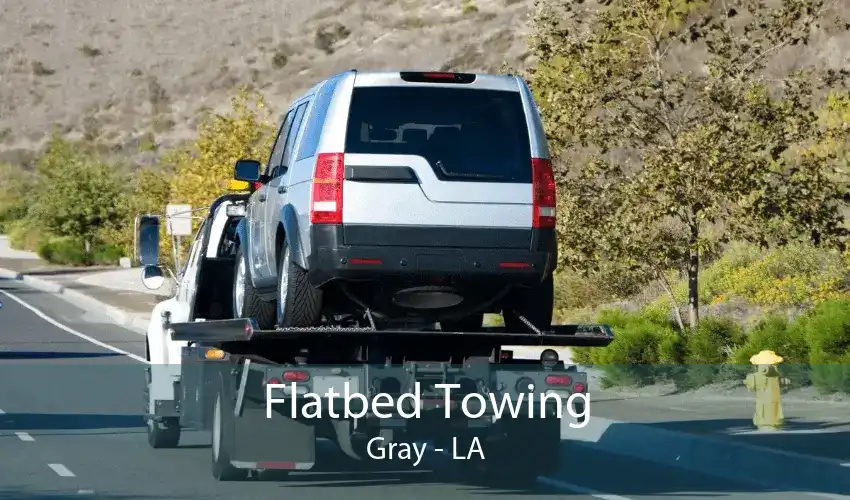Flatbed Towing Gray - LA