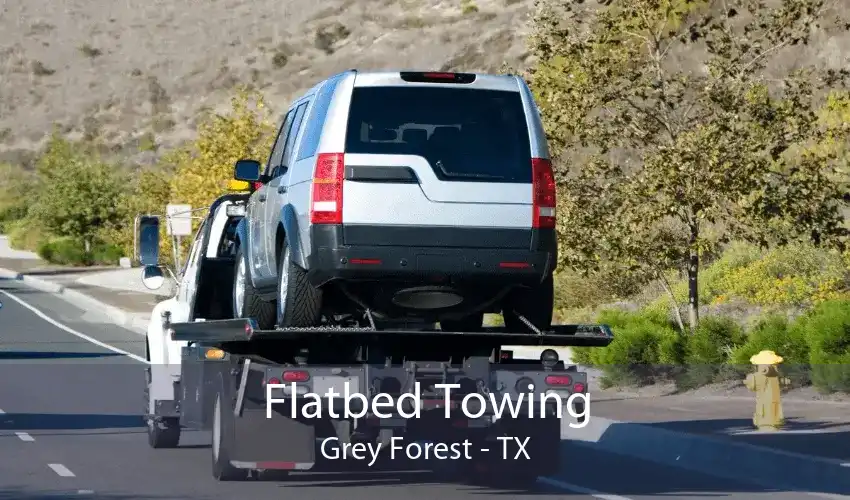 Flatbed Towing Grey Forest - TX