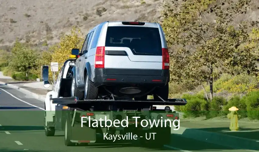 Flatbed Towing Kaysville - UT