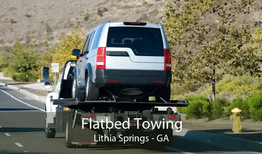Flatbed Towing Lithia Springs - GA