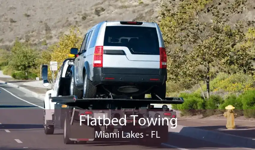 Flatbed Towing Miami Lakes - FL