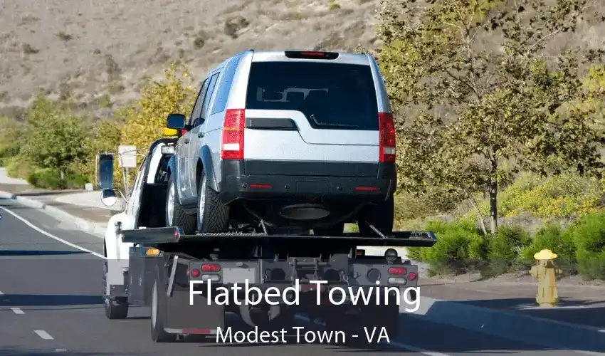 Flatbed Towing Modest Town - VA