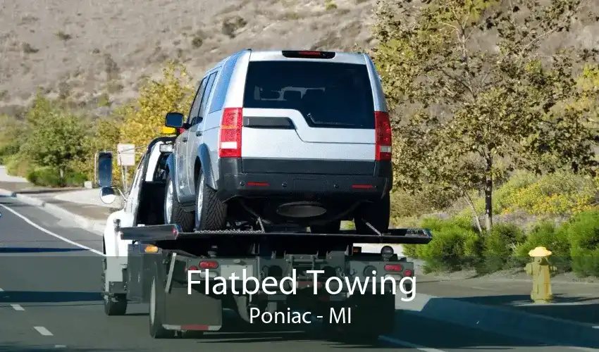 Flatbed Towing Poniac - MI