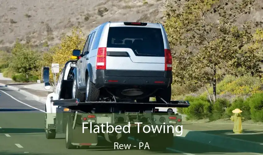 Flatbed Towing Rew - PA