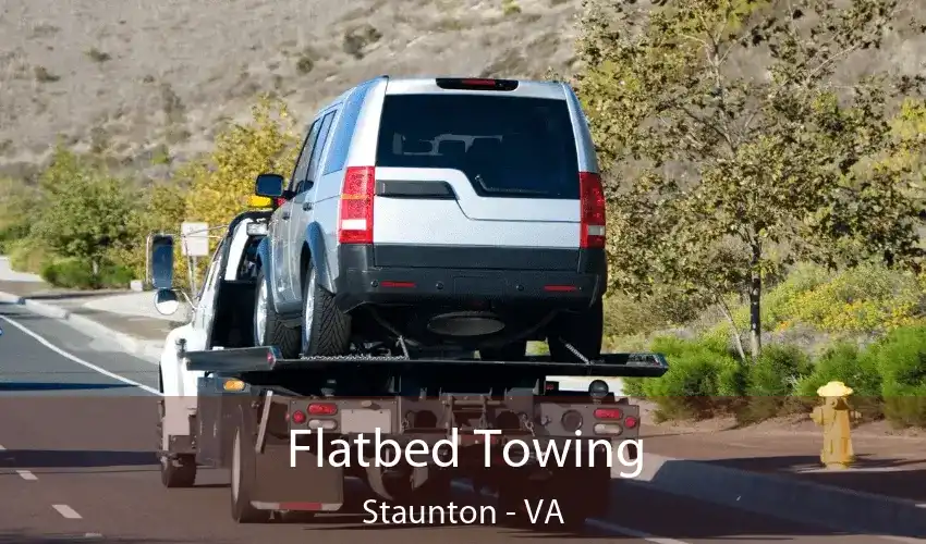 Flatbed Towing Staunton - VA